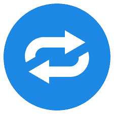 Syncing music streaming and distribution icons representing digital music and playlist updates.