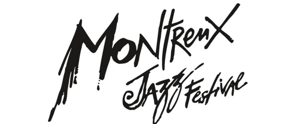Montreux Jazz Festival logo in black handwritten style, representing one of the world's premier music events, celebrated for jazz, music innovation, and international artist performances.