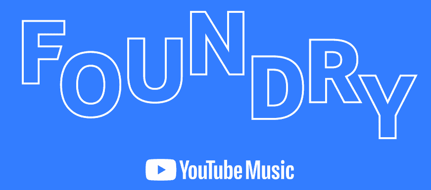 FouNDRY YouTube Music logo promoting music discovery and playlist curation on the popular streaming platform.