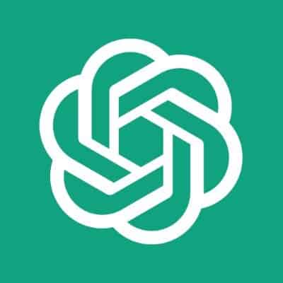 Stylized geometric logo representing digital music and entertainment industry, vibrant white design on green background for Hypebot branding.