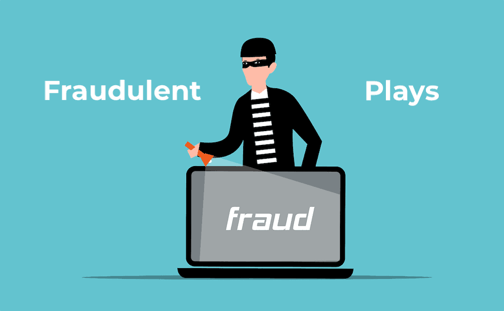 Cheating hacker, fraud, online scam, cybersecurity, digital theft, fraud prevention, cybercrime, online security, hacking illustration, cyber fraud awareness.