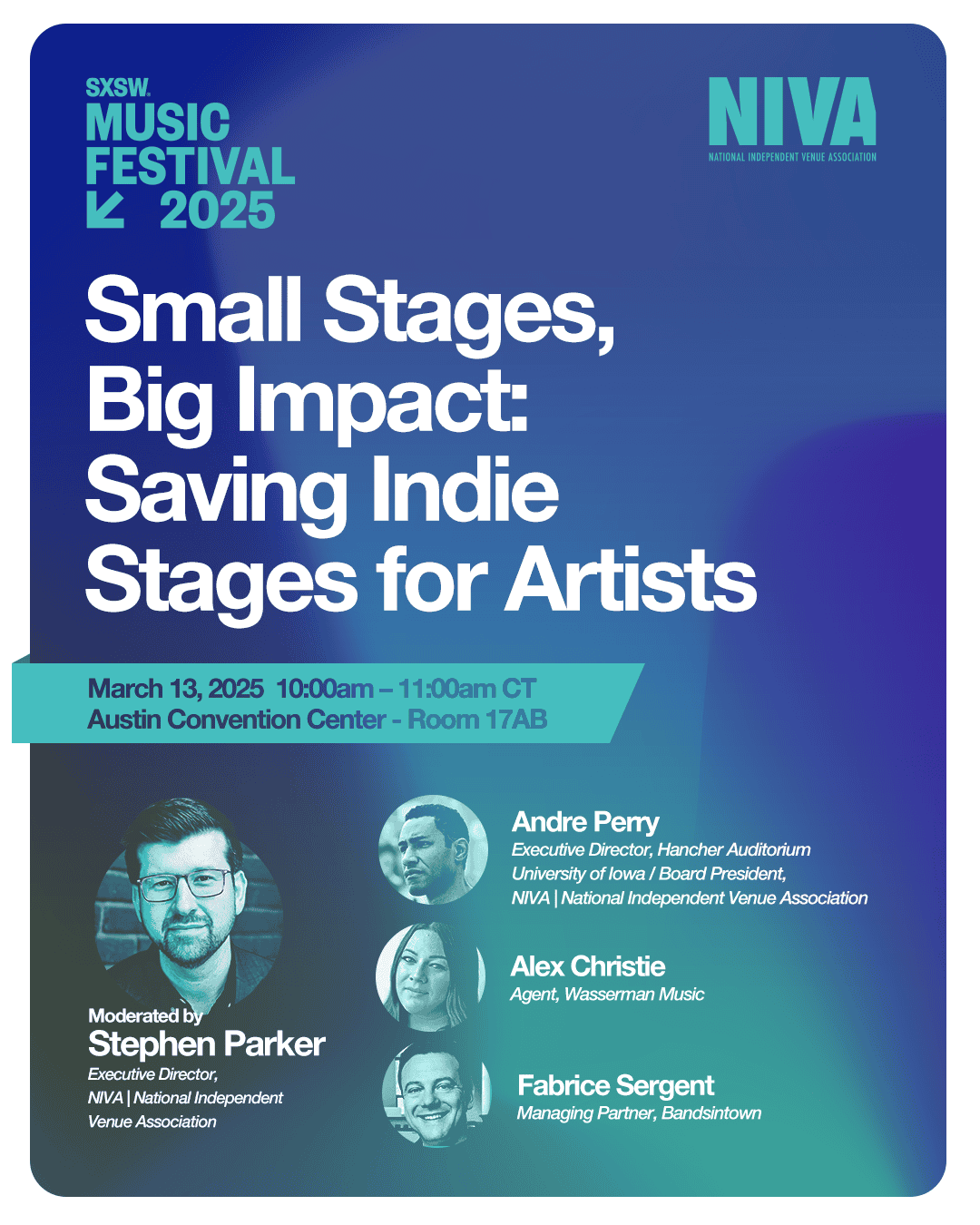 Small stages impact indie artists music festival at SXSW 2025 in Austin, featuring industry leaders discussing strategies to support independent musicians at the Austin Convention Center.