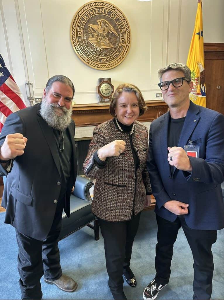 Closed door DoJ meeting on ticketing, live events last week