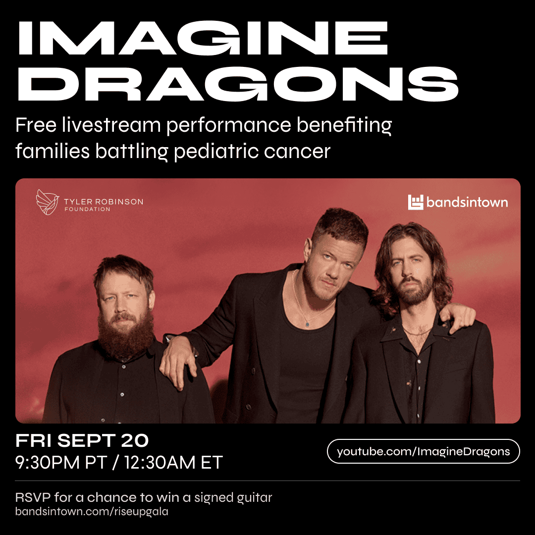Imagine Dragons Livestream for a Pediatric Cancer This Friday Hypebot